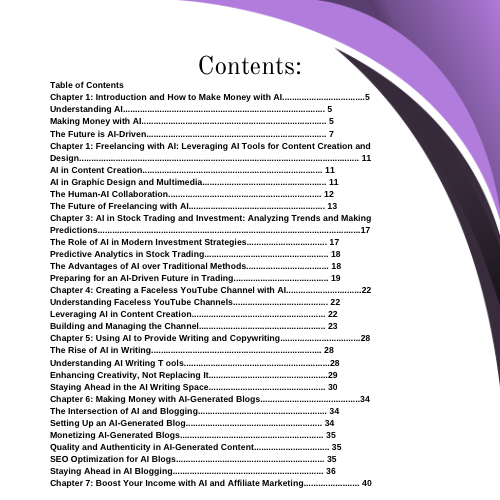 AI Profit Masterclass - Ebook